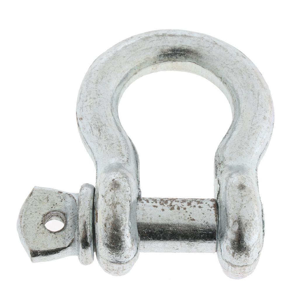 2T Marine Boat Chain Rigging Bow Shackle Captive Pin Alloy Steel 13mm 1/2''