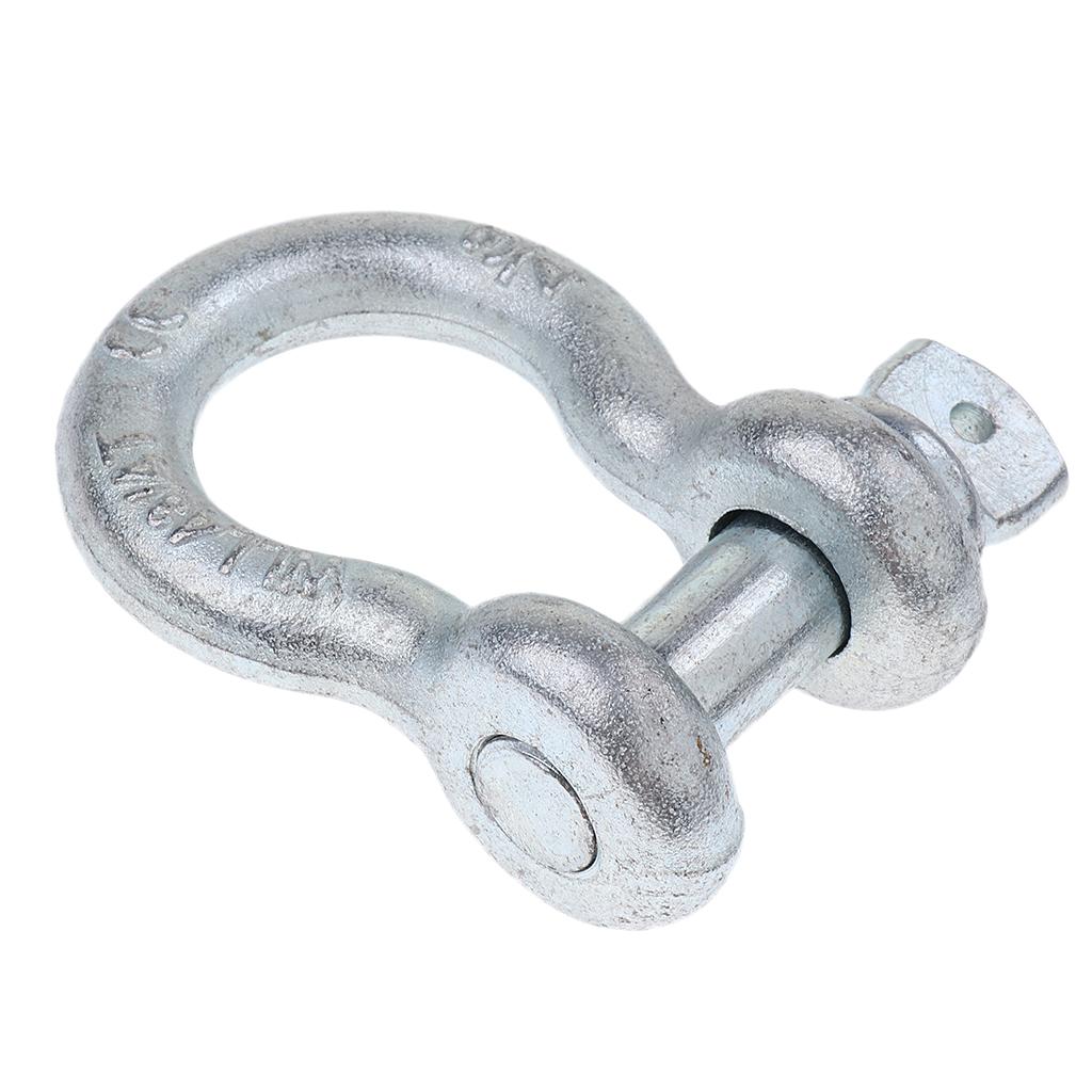 1/2inch Shackles Rugged Shackles Marine Boat Tool for Jeep Vehicle Recovery