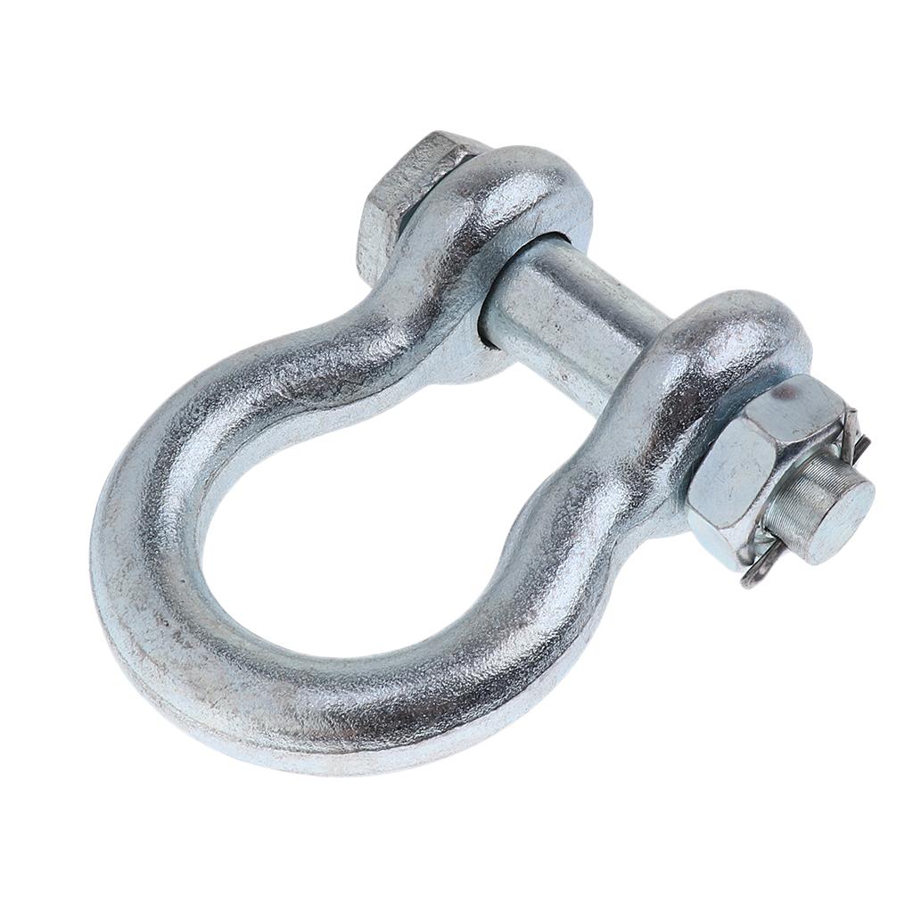 U/D Shaped Shackle Buckles Screw Pin Alloy Steel Rigging Bracelet Pip 19mm