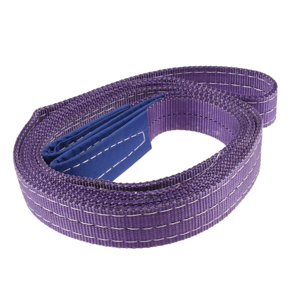 Lifting Strap Towing Pull Rope Cable Road Recovery Trailor 1 Ton 3 Meters