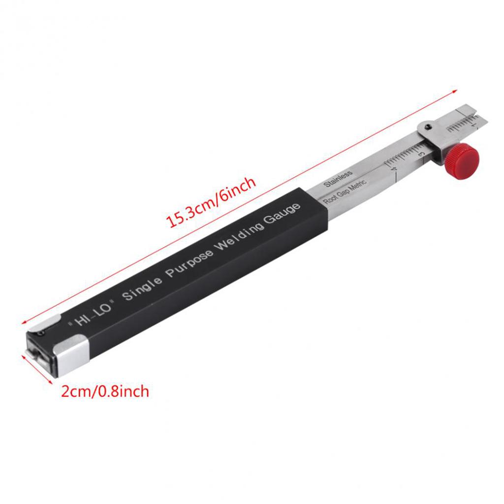 Hi Lo Welding Gauge Precise Root Gap Internal Measurement Metric