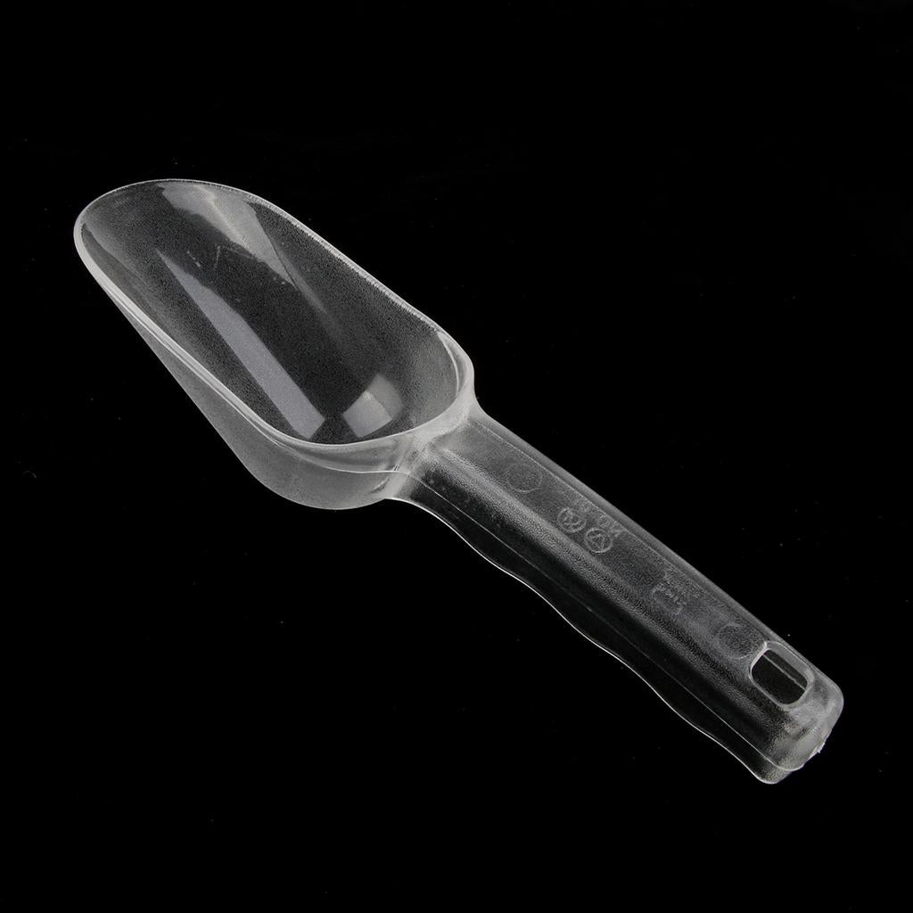 Acrylic Shovel Clear Candy Bar Ice Sugar Buffet Scoops Wedding Party 23cm