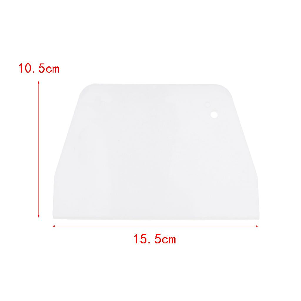 4xCake Decorating Scraper Smoother Ice Icing Ice-cream Cutter Baking Tool