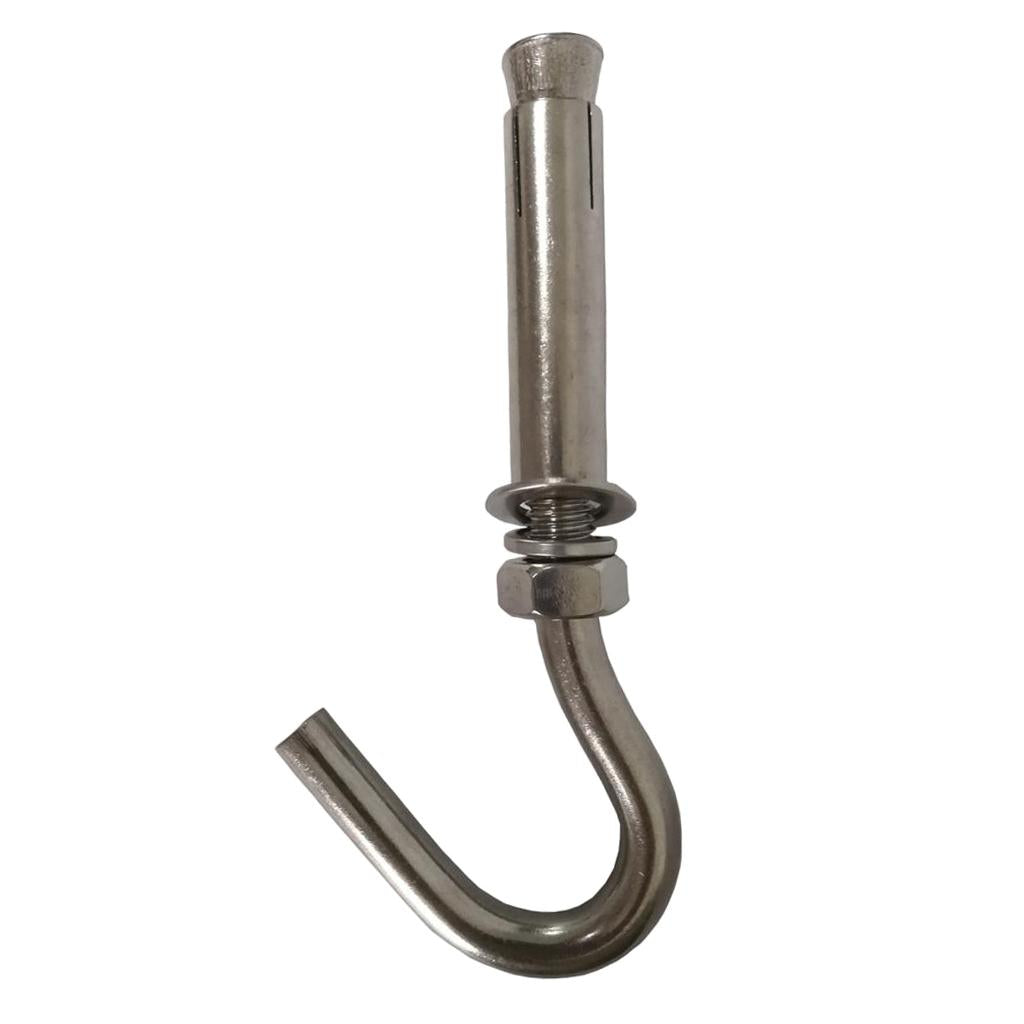 Stainless Steel 304 Open Cup Hook Expansion Bolts M8 for Concrete Brick Wall