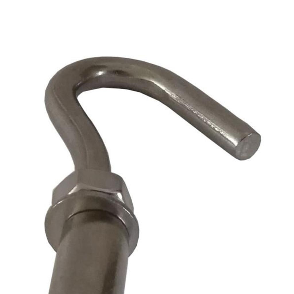 Stainless Steel 304 Open Cup Hook Expansion Bolts M12 For Concrete Wall, drilling hole diameter of 16mm