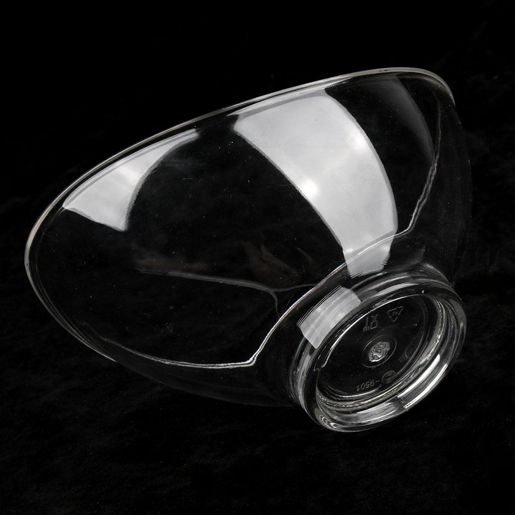 Acrylic Clear Fruit Salad Bowl Serving Veggie Snack Sundae Dessert 350ml