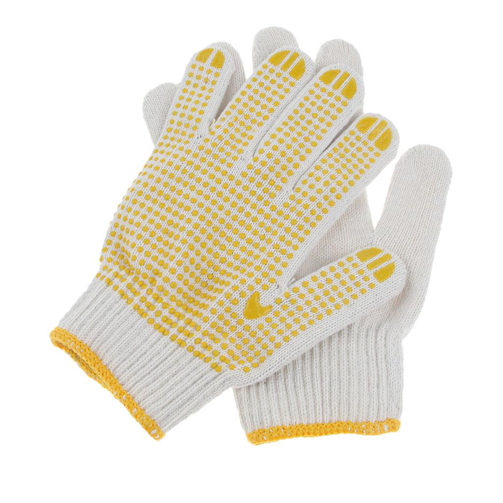 Anti-Slip Safety Work Protective Gloves Wearable Gardening Handling Farming