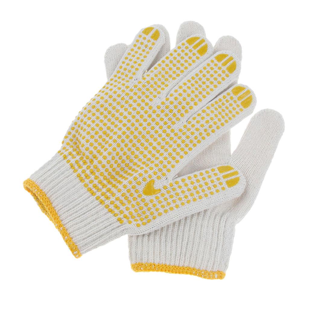 Anti-Slip Safety Work Protective Gloves Wearable Gardening Handling Farming