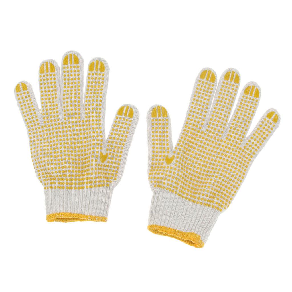 Anti-Slip Safety Work Protective Gloves Wearable Gardening Handling Farming