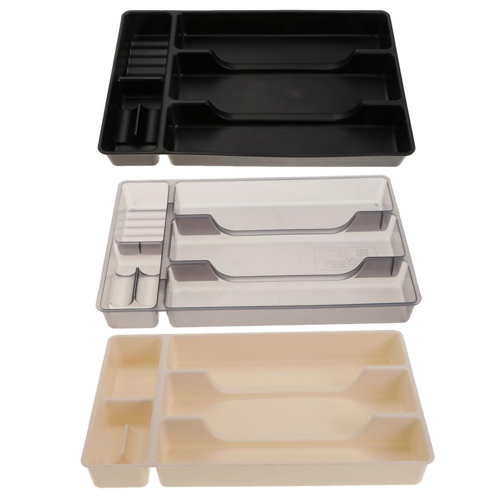 Home Sundries Organizer Stationery Storage Box Jewelry Display Tray White