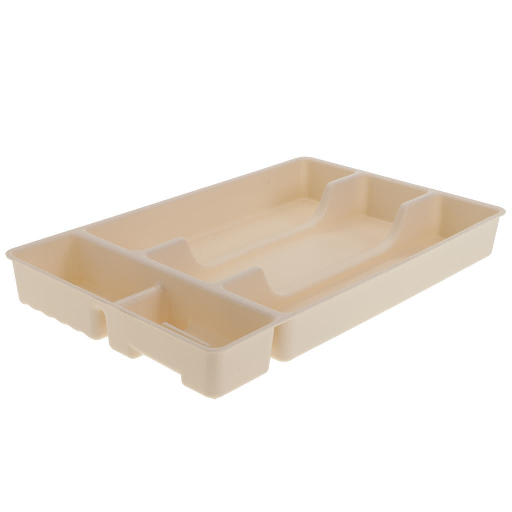 Home Sundries Organizer Stationery Storage Box Jewelry Display Tray White