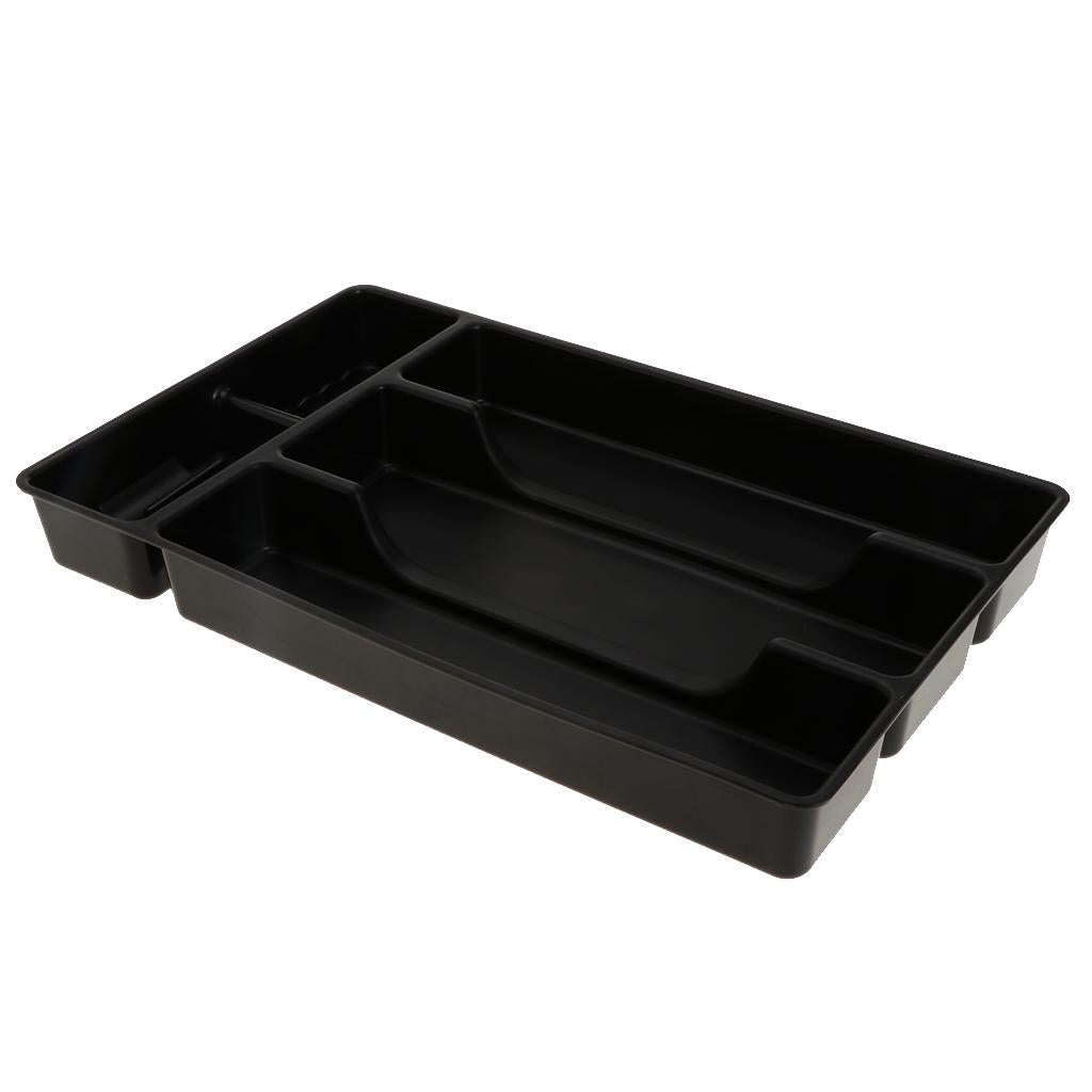 Home Sundries Organizer Stationery Storage Box Jewelry Display Tray Black