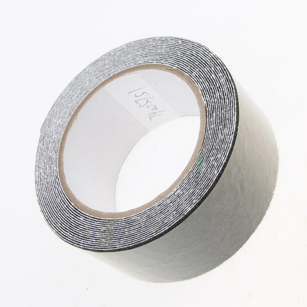 Abrasive Adhesive Tape Anti Slip Safety Tape Non Skid Stair Step Grip Boat Black