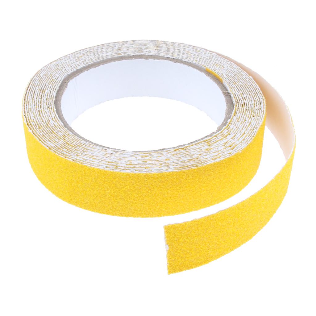 5m PVC Anti Slip Safety Tape Stair Tread Step Floor Non Skid Tapes Yellow