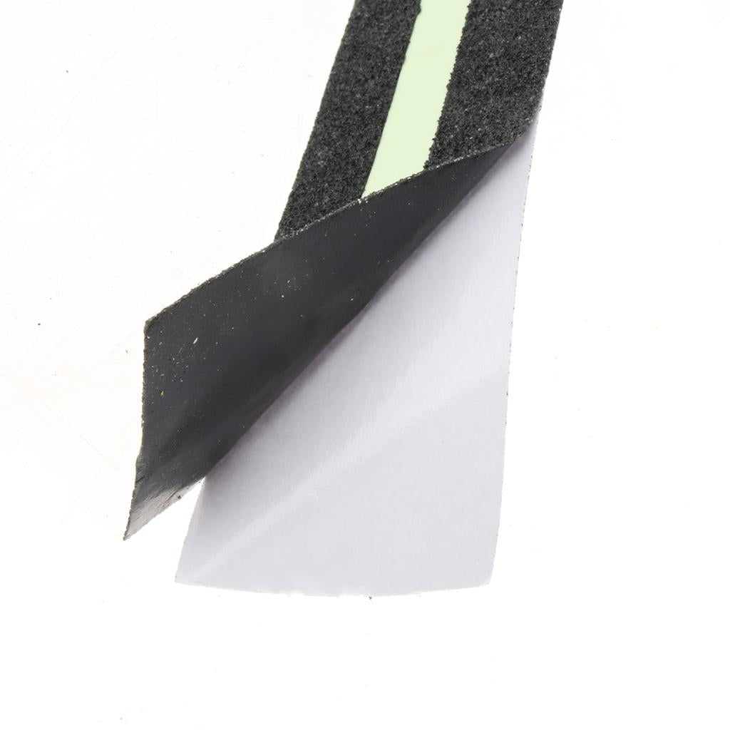 Abrasive Adhesive Tape Anti Slip Safety Tape Non Skid Stair Step Grip Boat Black with luminous