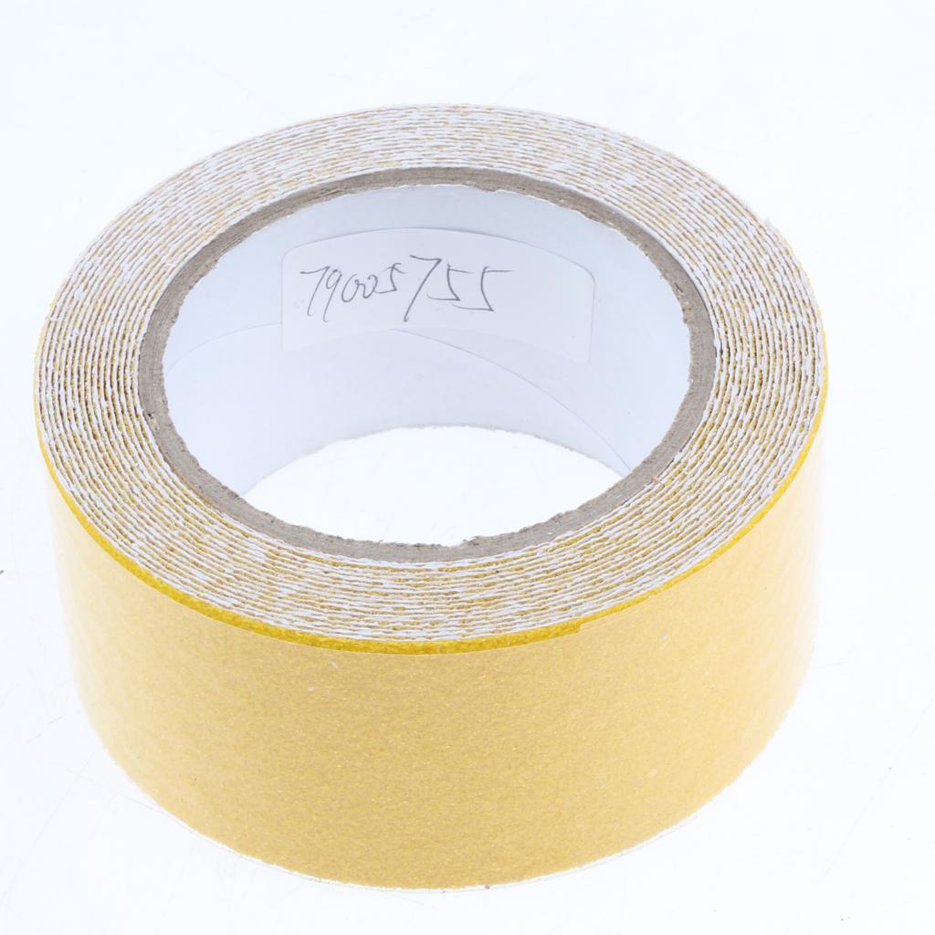 Abrasive Adhesive Tape Anti Slip Safety Tape Non Skid Stair Step Grip Boat Yellow