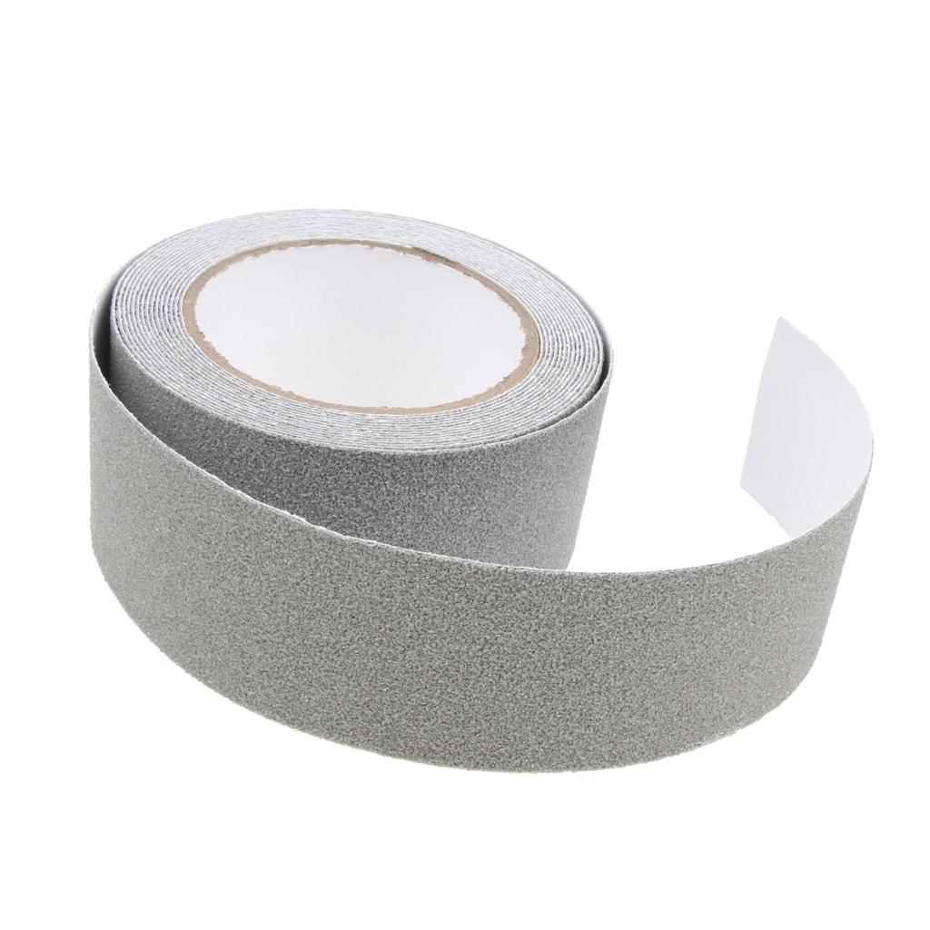 Abrasive Adhesive Tape Anti Slip Safety Tape Non Skid Stair Step Grip Boat Dark Grey