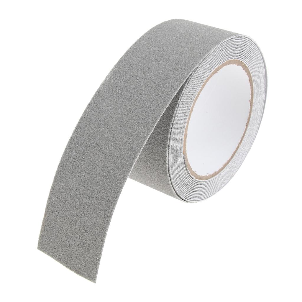 Abrasive Adhesive Tape Anti Slip Safety Tape Non Skid Stair Step Grip Boat Dark Grey