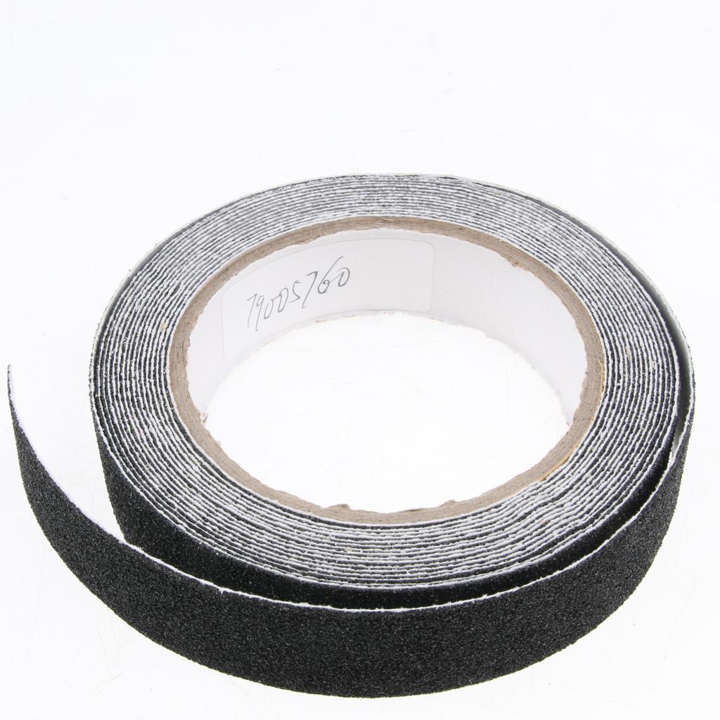 5m PVC Anti Slip Safety Tape Stair Tread Step Floor Non Skid Tapes Black