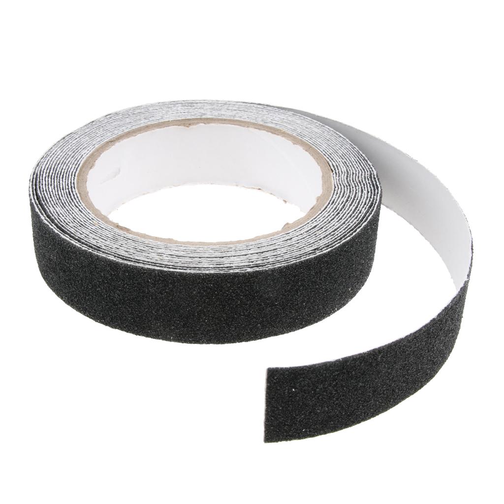 5m PVC Anti Slip Safety Tape Stair Tread Step Floor Non Skid Tapes Black