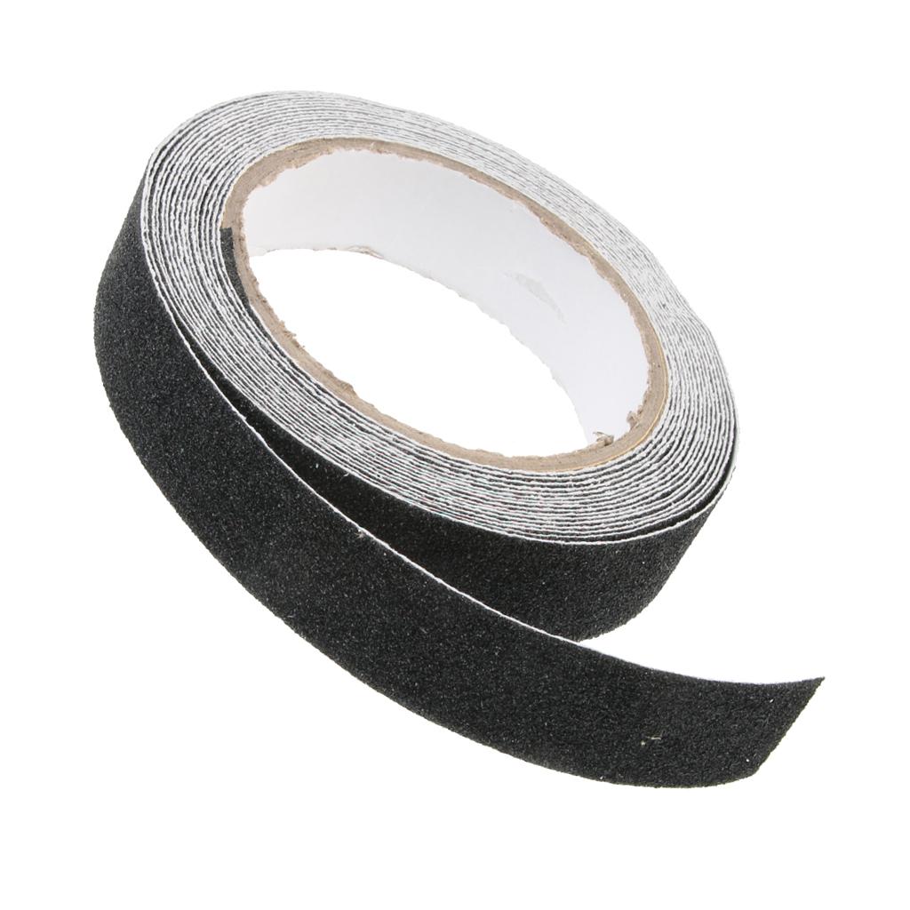 5m PVC Anti Slip Safety Tape Stair Tread Step Floor Non Skid Tapes Black