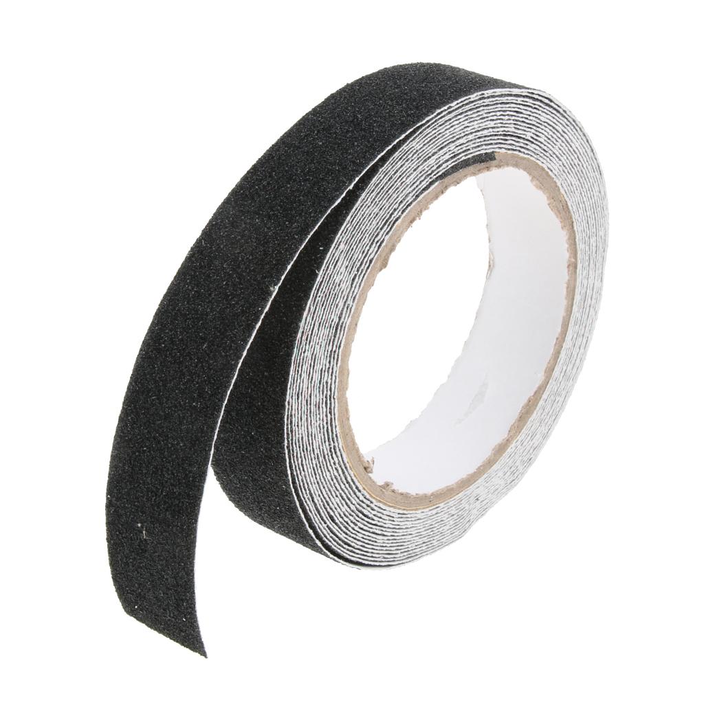 5m PVC Anti Slip Safety Tape Stair Tread Step Floor Non Skid Tapes Black