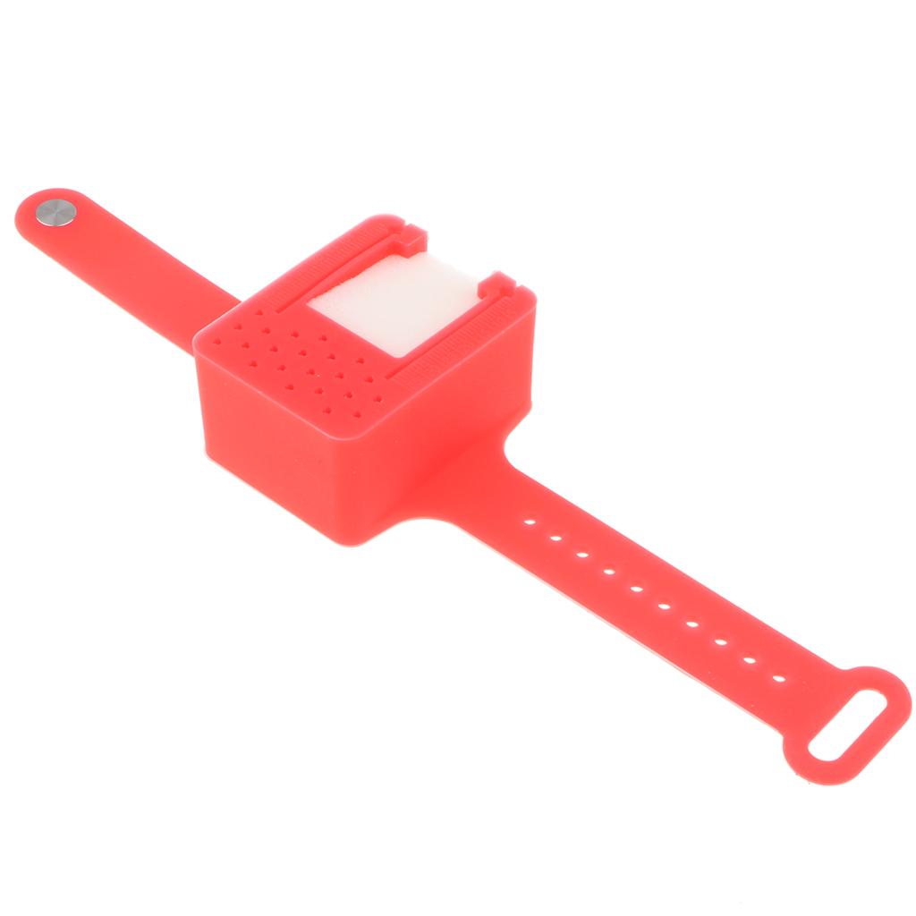 Dental Wrist Measuring Stand Block Endodontic Files Holder Ruler Tool Red