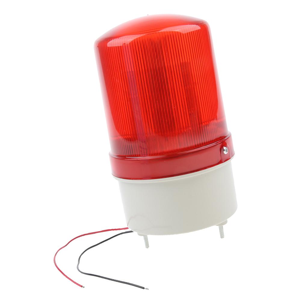 LED Warning Flashing Beacon Warning Light Car Strobe Light DC 24V Silent