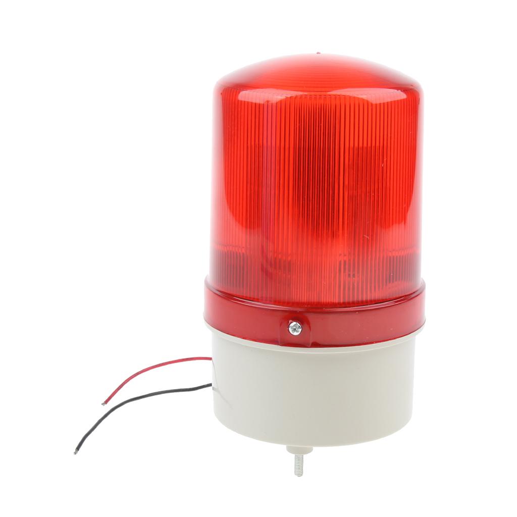 LED Warning Flashing Beacon Warning Light Car Strobe Light DC 24V Silent