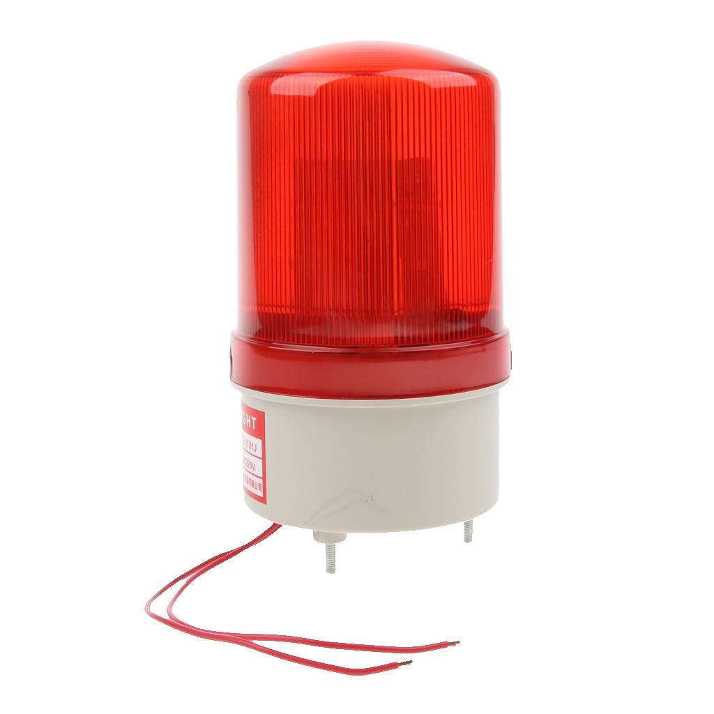 LED Warning Flashing Beacon Warning Light Car Strobe Light AC 220V