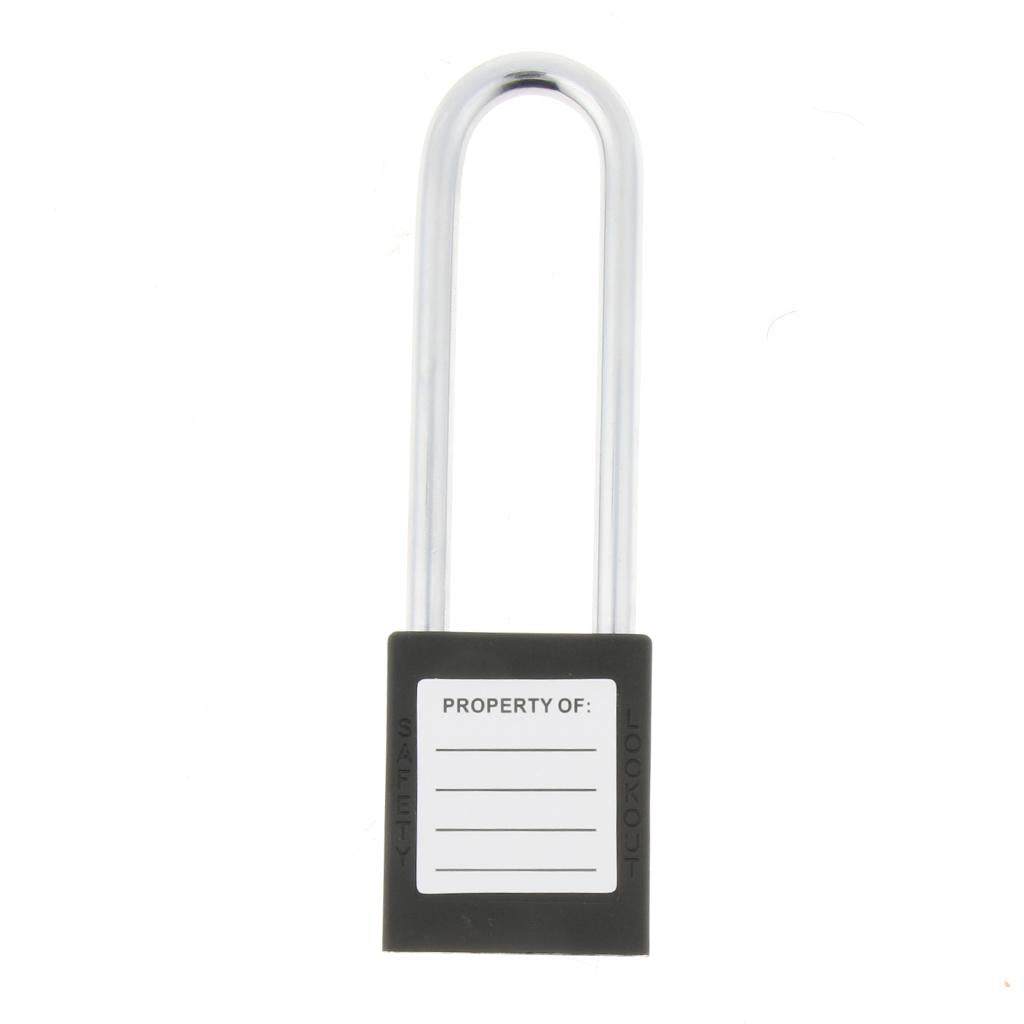 Safety Lockout Padlock Keyed Different PA and Stainless Steel with 2 Keys