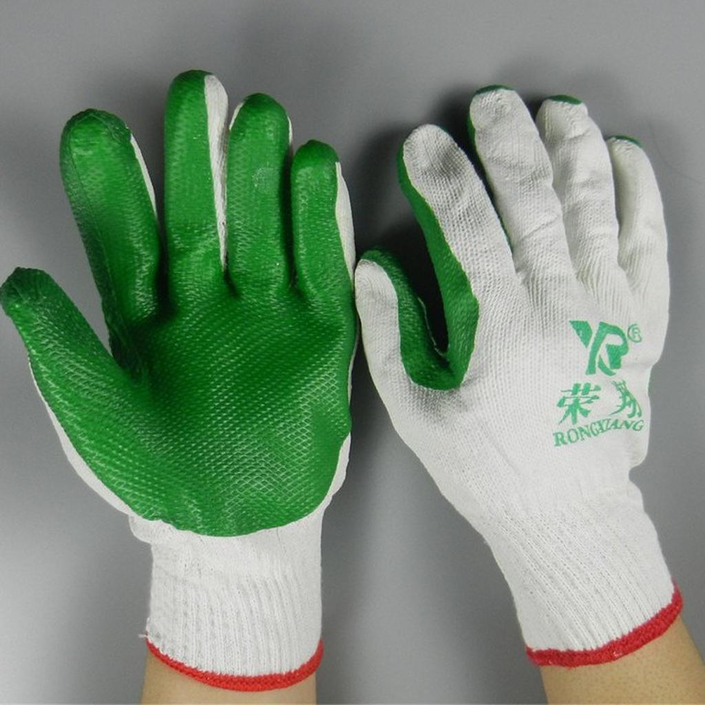 Anti Slip Protective Safety Work Gloves for Gardening Handling Farming Wearable