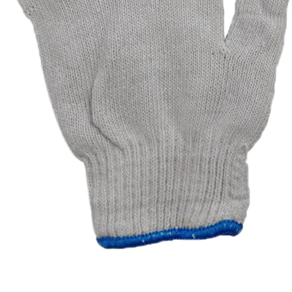 Cotton Thread Labor Protection Work Gloves Welding Gloves Carrying Non-skid A