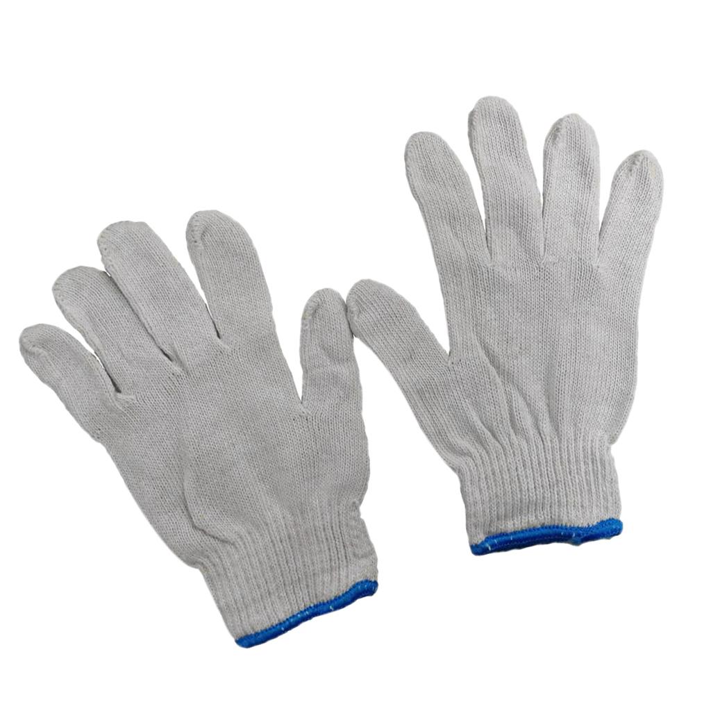 Cotton Thread Labor Protection Work Gloves Welding Gloves Carrying Non-skid A