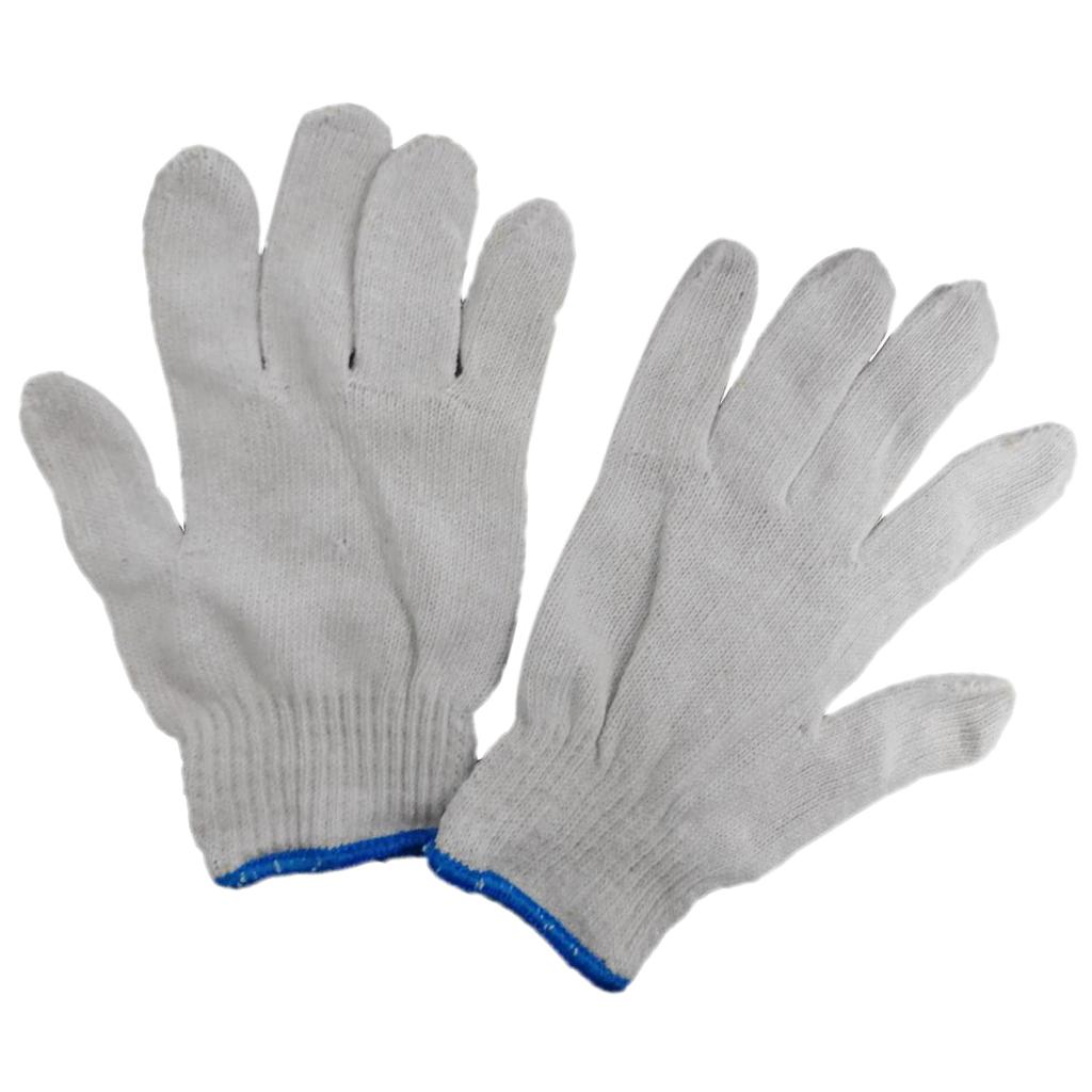 Cotton Thread Labor Protection Work Gloves Welding Gloves Carrying Non-skid A