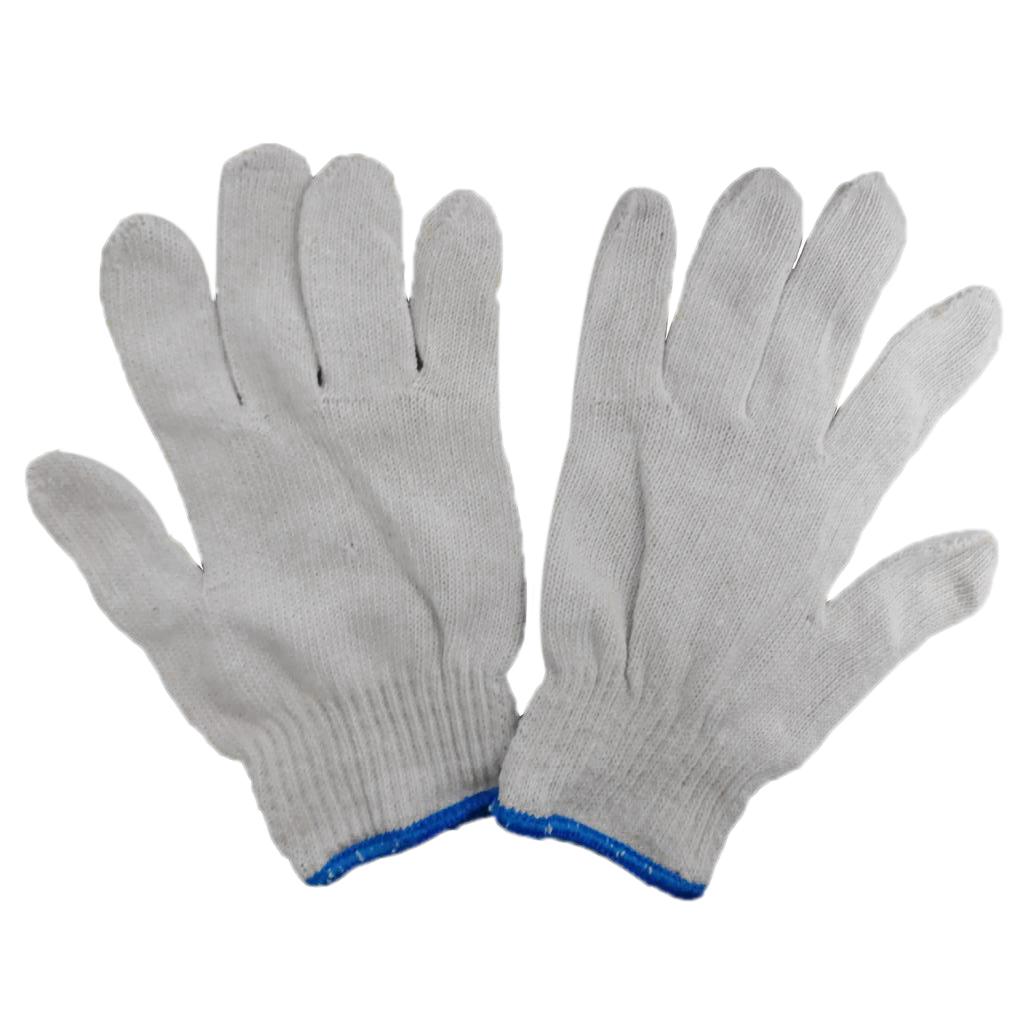 Cotton Thread Labor Protection Work Gloves Welding Gloves Carrying Non-skid A