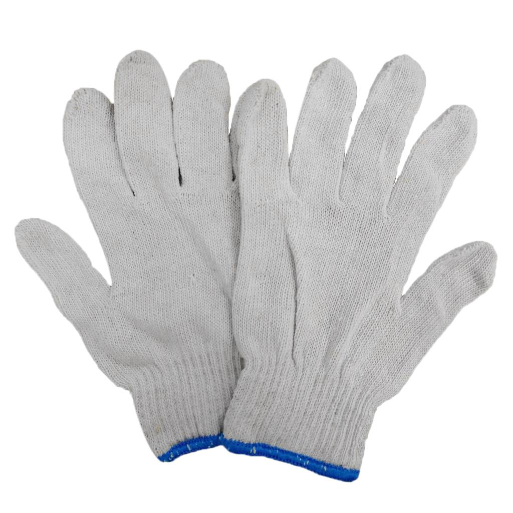 Cotton Thread Labor Protection Work Gloves Welding Gloves Carrying Non-skid A