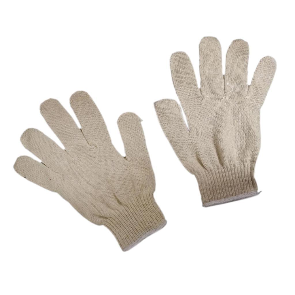 Cotton Thread Labor Protection Work Gloves Welding Gloves Carrying Non-skid B