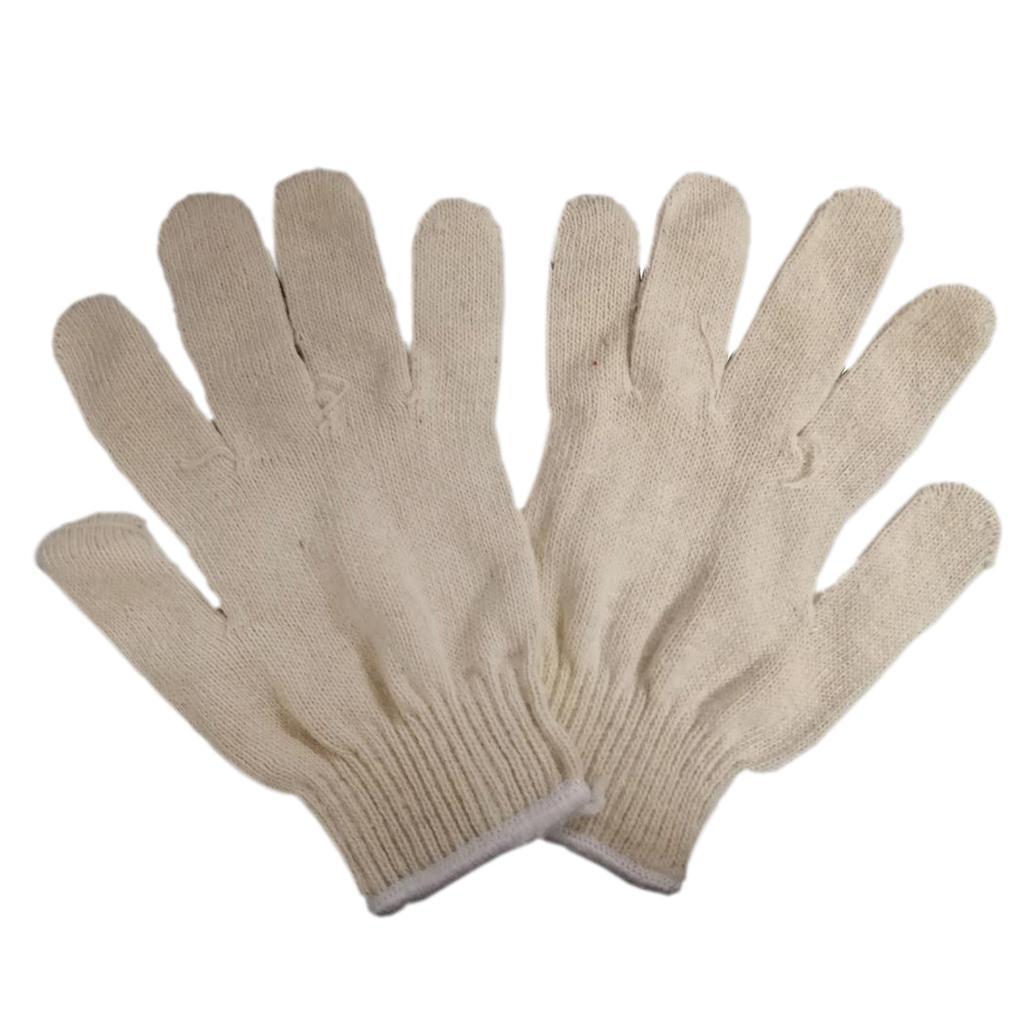 Cotton Thread Labor Protection Work Gloves Welding Gloves Carrying Non-skid B