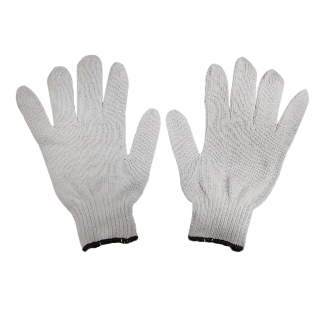 Cotton Thread Labor Protection Work Gloves Welding Gloves Carrying Non-skid C