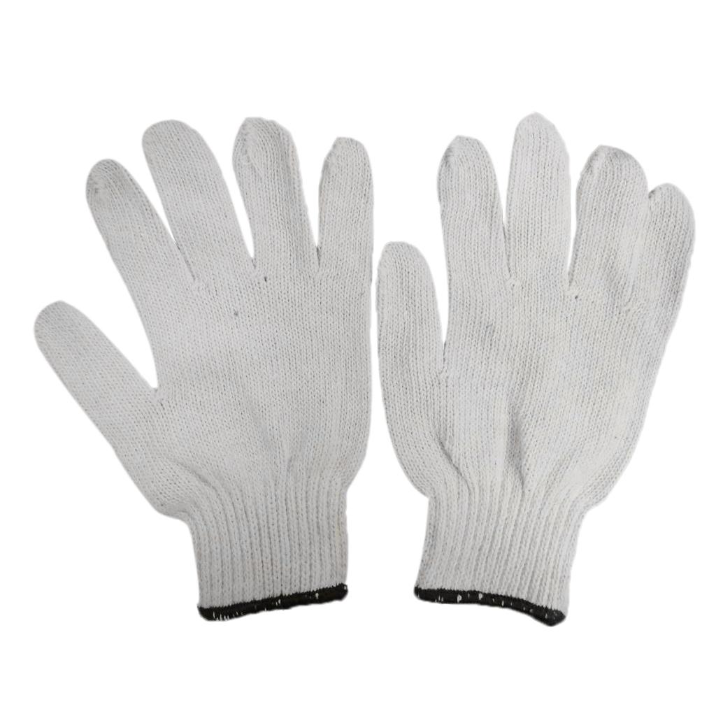 Cotton Thread Labor Protection Work Gloves Welding Gloves Carrying Non-skid C