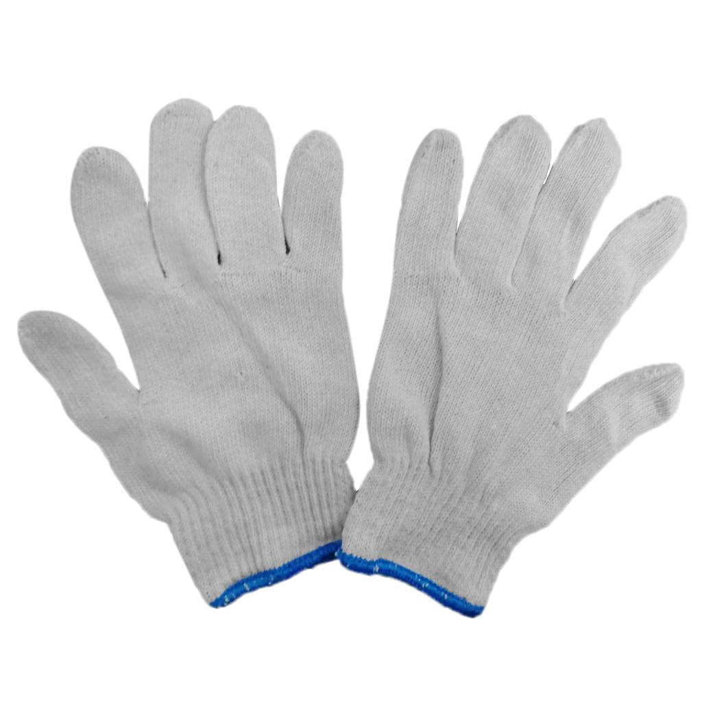 Cotton Thread Labor Protection Work Gloves Welding Gloves Carrying Non-skid D