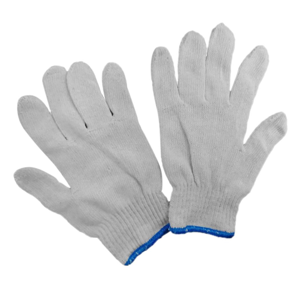 Cotton Thread Labor Protection Work Gloves Welding Gloves Carrying Non-skid D