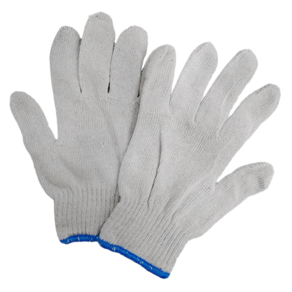 Cotton Thread Labor Protection Work Gloves Welding Gloves Carrying Non-skid D