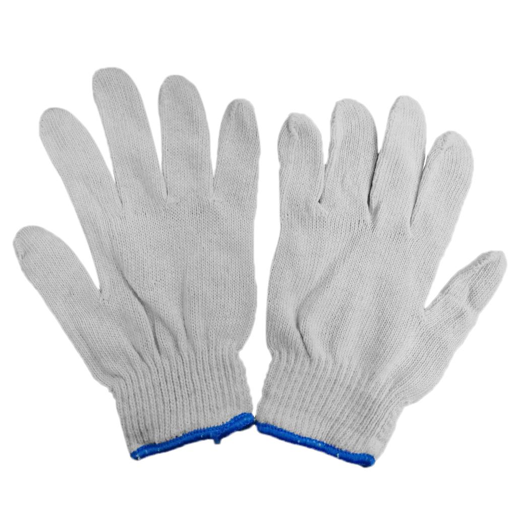 Cotton Thread Labor Protection Work Gloves Welding Gloves Carrying Non-skid D