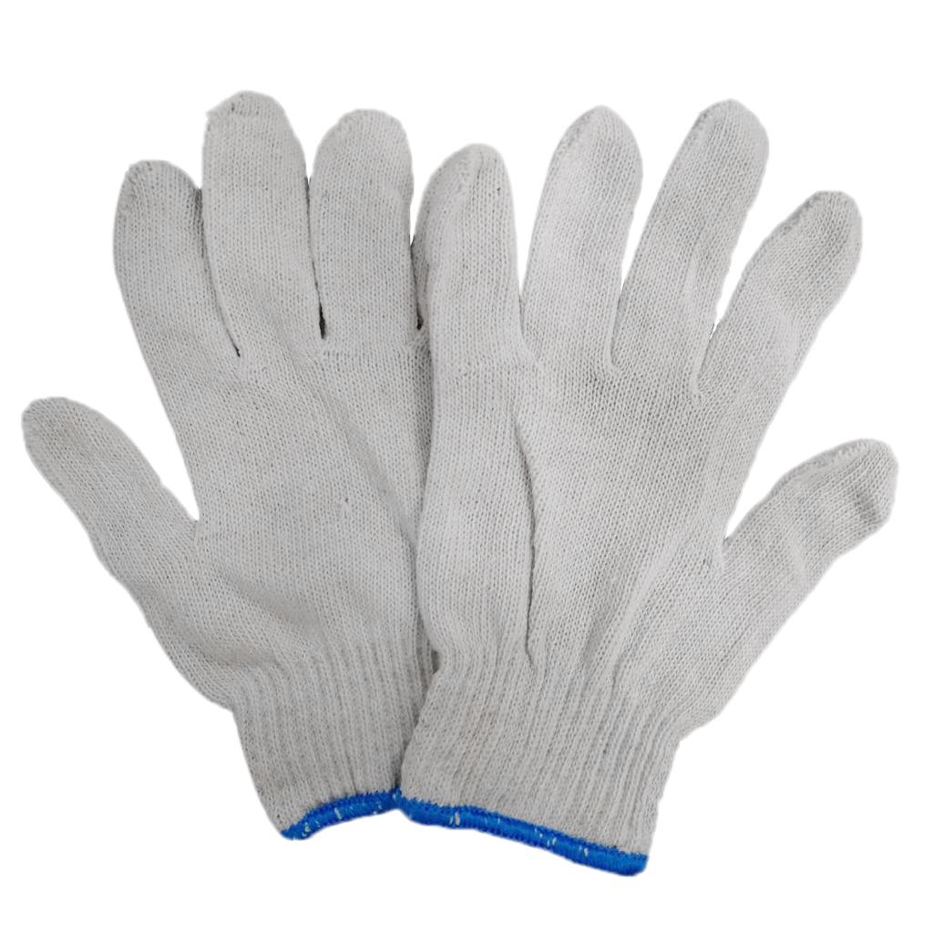 Cotton Thread Labor Protection Work Gloves Welding Gloves Carrying Non-skid D