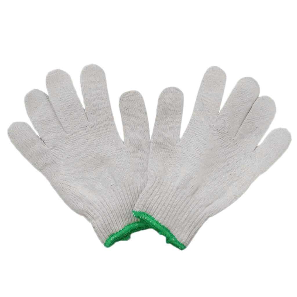 Cotton Thread Labor Protection Work Gloves Welding Gloves Carrying Non-skid E