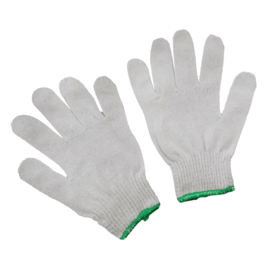 Cotton Thread Labor Protection Work Gloves Welding Gloves Carrying Non-skid E