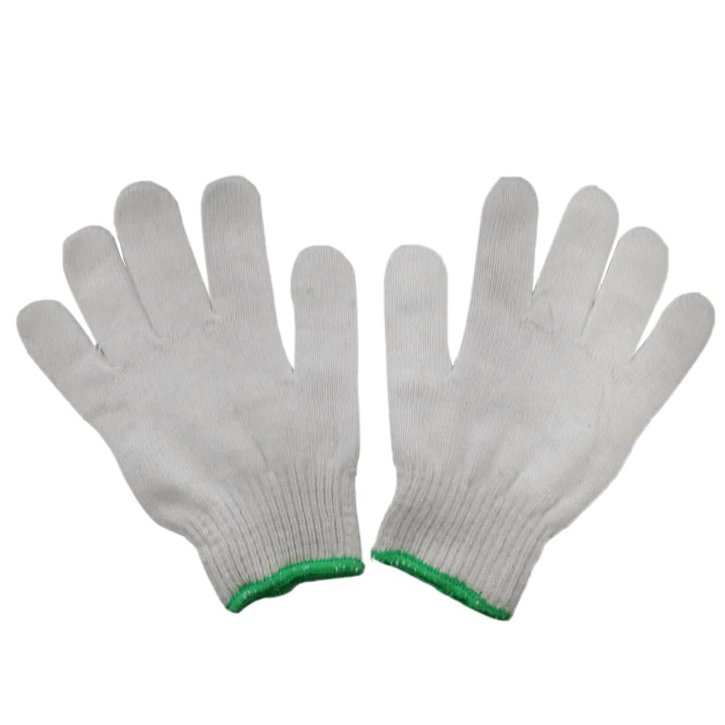 Cotton Thread Labor Protection Work Gloves Welding Gloves Carrying Non-skid E