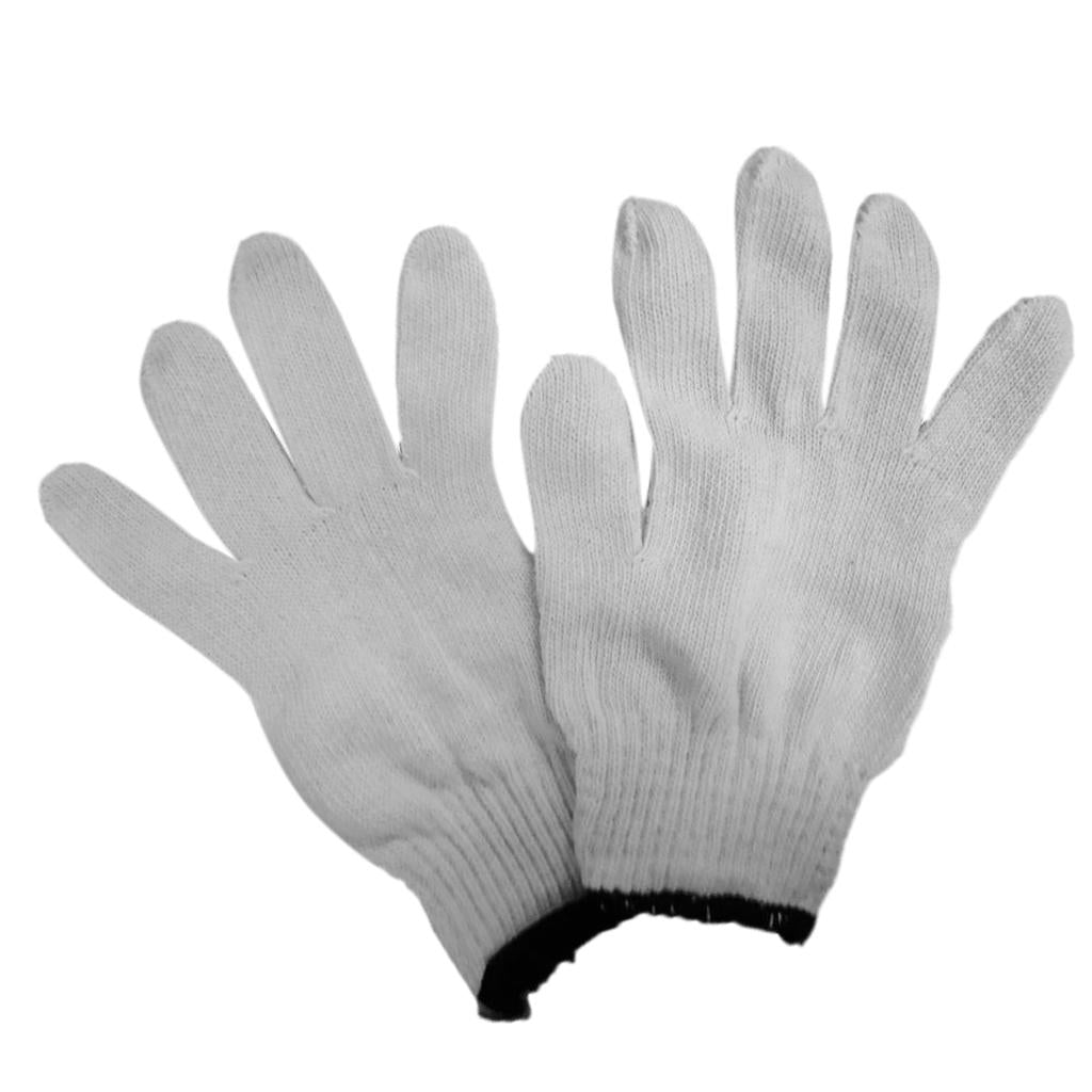 Cotton Thread Labor Protection Work Gloves Welding Gloves Carrying Non-skid F